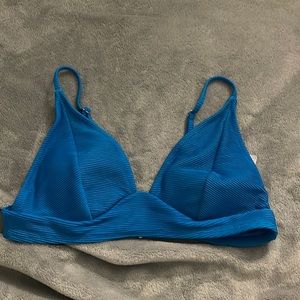 Blue Bikini Top